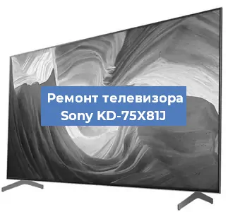 Ремонт телевизора Sony KD-75X81J в Москве